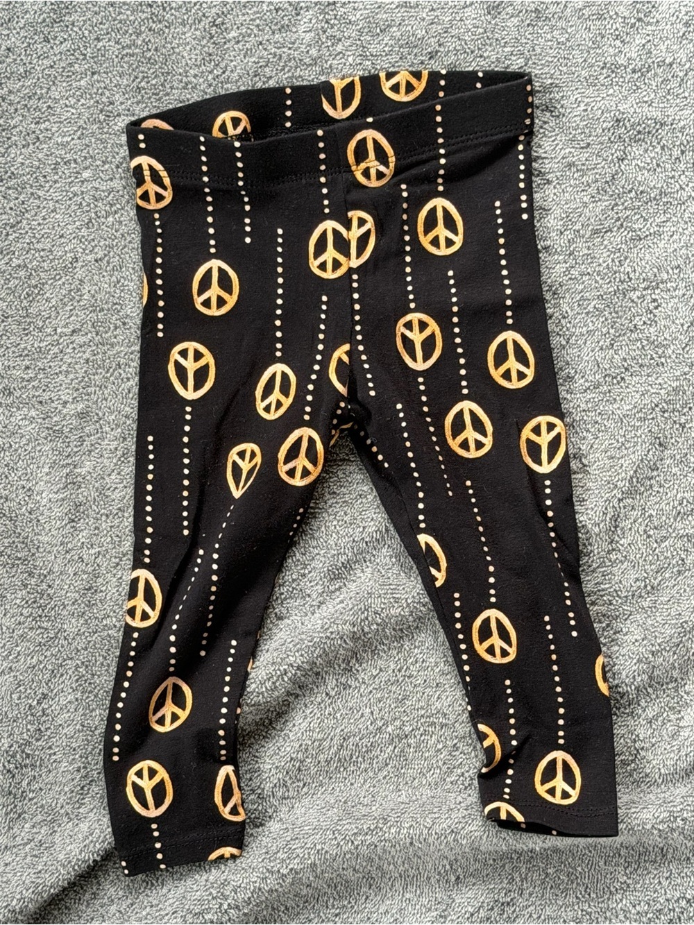 Nordstrom Cristina Martinez Baby Peace Sign Pants.